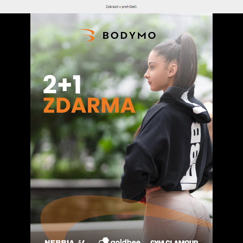 Začni novou kapitolu svých fitness cílů s 2+1 ZDARMA _