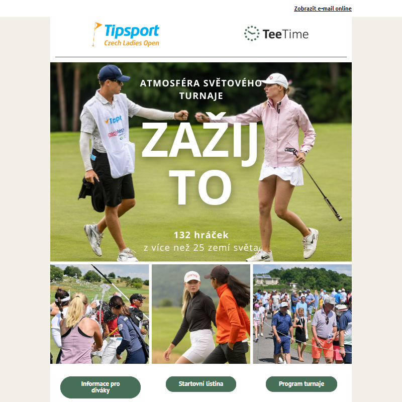 Podpořte české _____hráčky na Tipsport Czech Ladies Open