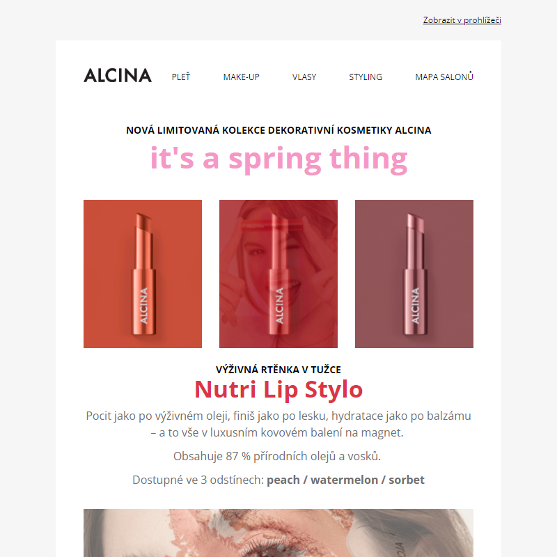 _ Nová jarní kolekce dekorativní kosmetiky ALCINA přináší barevnou nadílku! _
