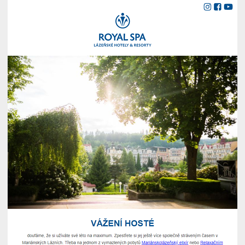 OS: Akční letní nabídka Royal Spa