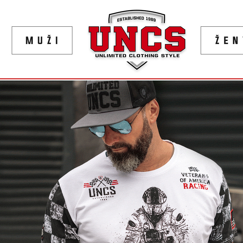 __ UNCS Racing: Nový badass styl s trikem inspirovaným Bonneville