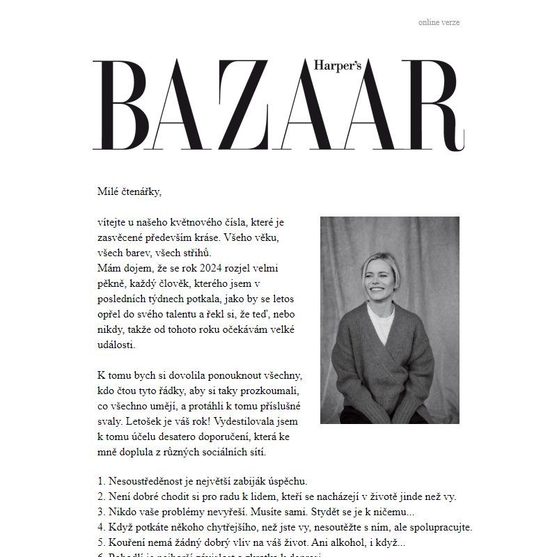 Květnové číslo Harper’s Bazaar plné módy již v prodeji!