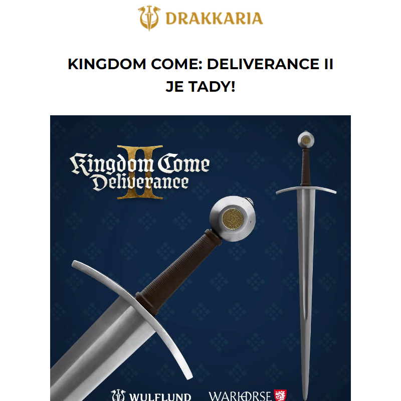 Oficiální kolekce Kingdom Come: Deliverance II právě v prodeji! __