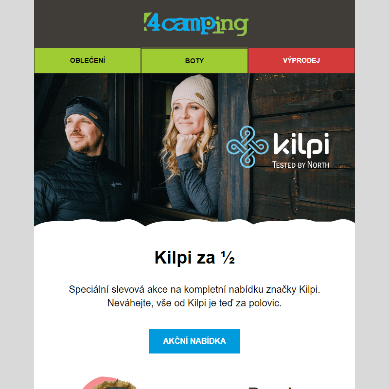 _ Kilpi za _. Vše od Kilpi nyní ve slevě minimálně 50 %