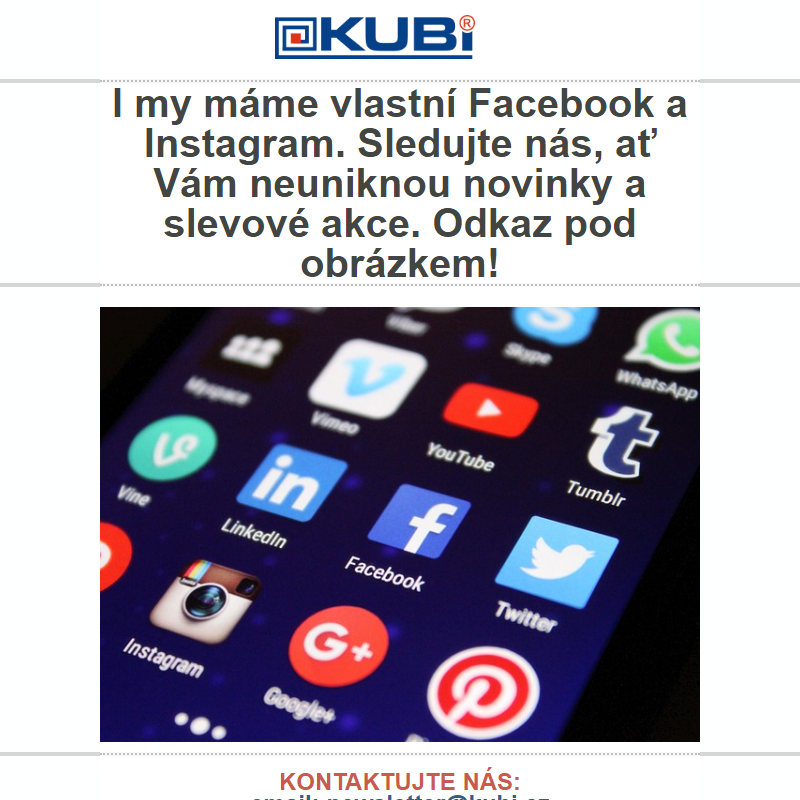 Sledujte nás na sociálních sítích!!!