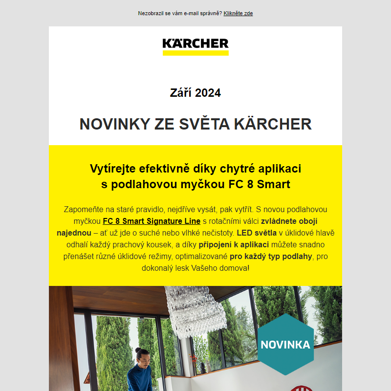 Novinky ze světa Kärcher 