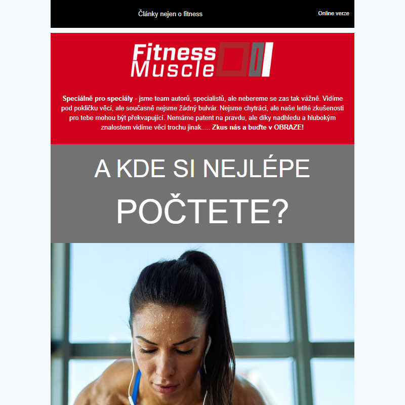 Fitness čtení na říjen: bulvár, návody, recepty, rozhovory