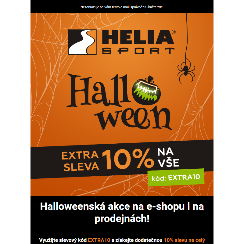 _ Halloweenská akce: 10 % extra sleva na všechny produkty