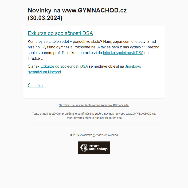 Novinky na www.GYMNACHOD.cz (30.03.2024)