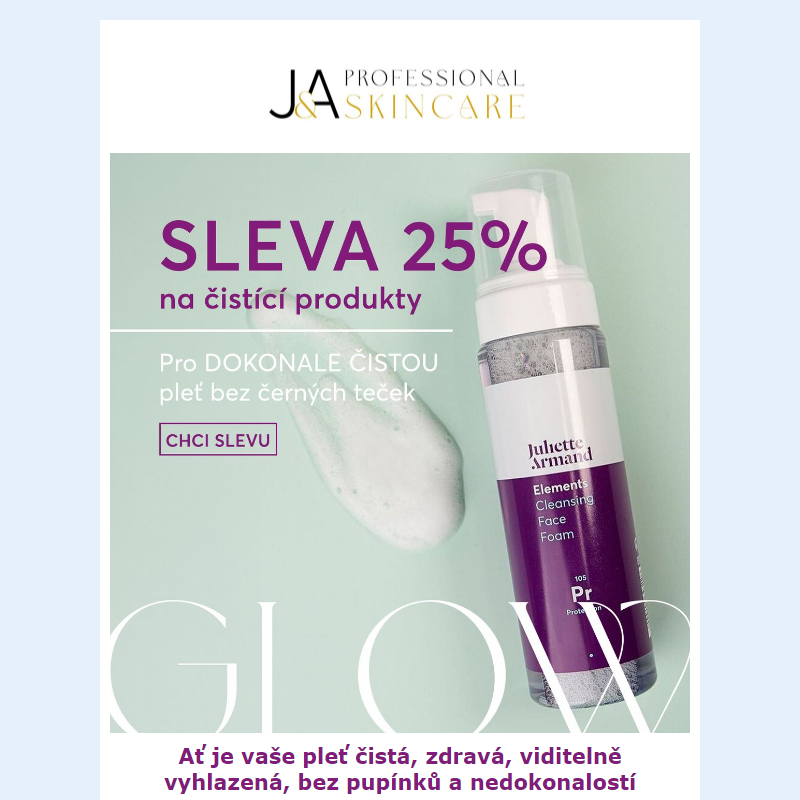 Sleva 25% - Clear skin Juliette Armand