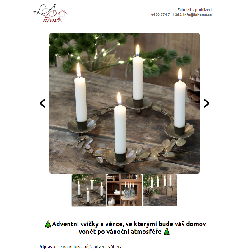 _Adventní svíčky a věnce, se kterými bude váš domov vonět po vánoční atmosféře _