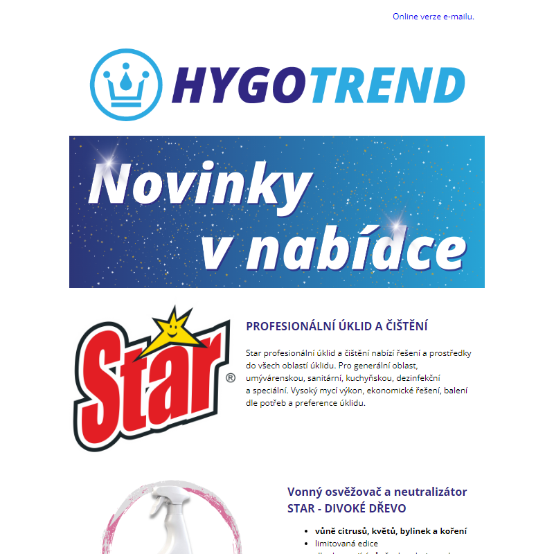 _ HYGOTREND | Novinky STAR_