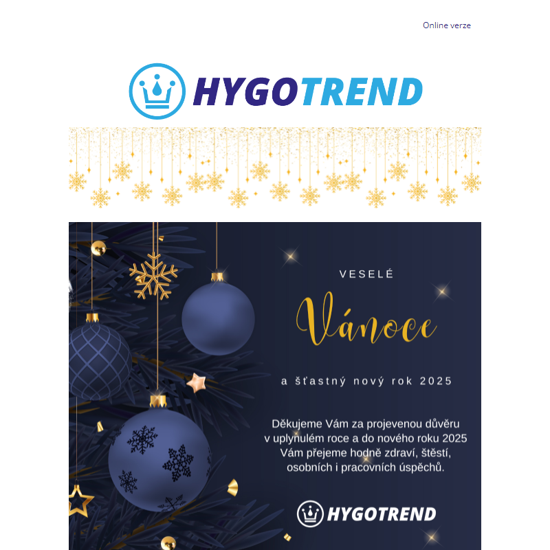 _ HYGOTREND | Šťastné a veselé Vánoce _