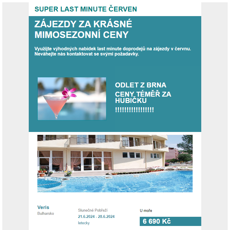 Super Last Minute - červen