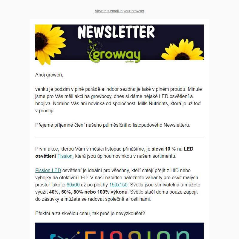 Newsletter Growway Garden