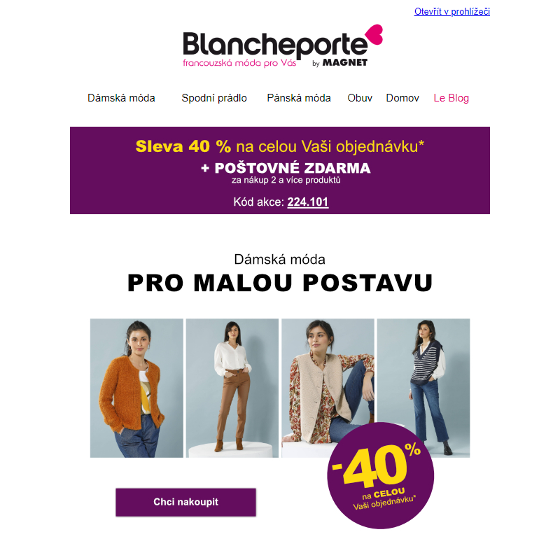 -40 % | Malá, ale vždy chic!