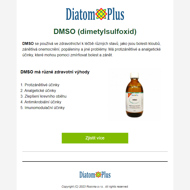 DMSO (dimetylsulfoxid)