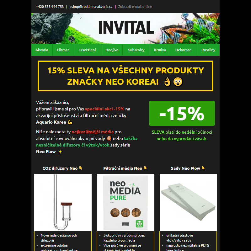 __ Difuzéry, filtrace: 15% sleva na všechny produkty značky Neo Korea!