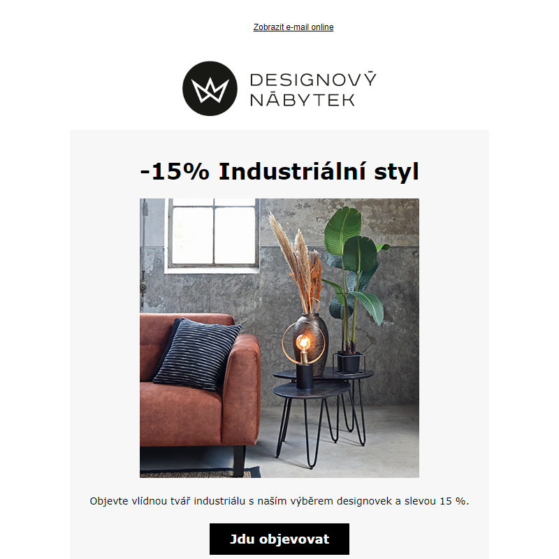 -15% | Industriální styl