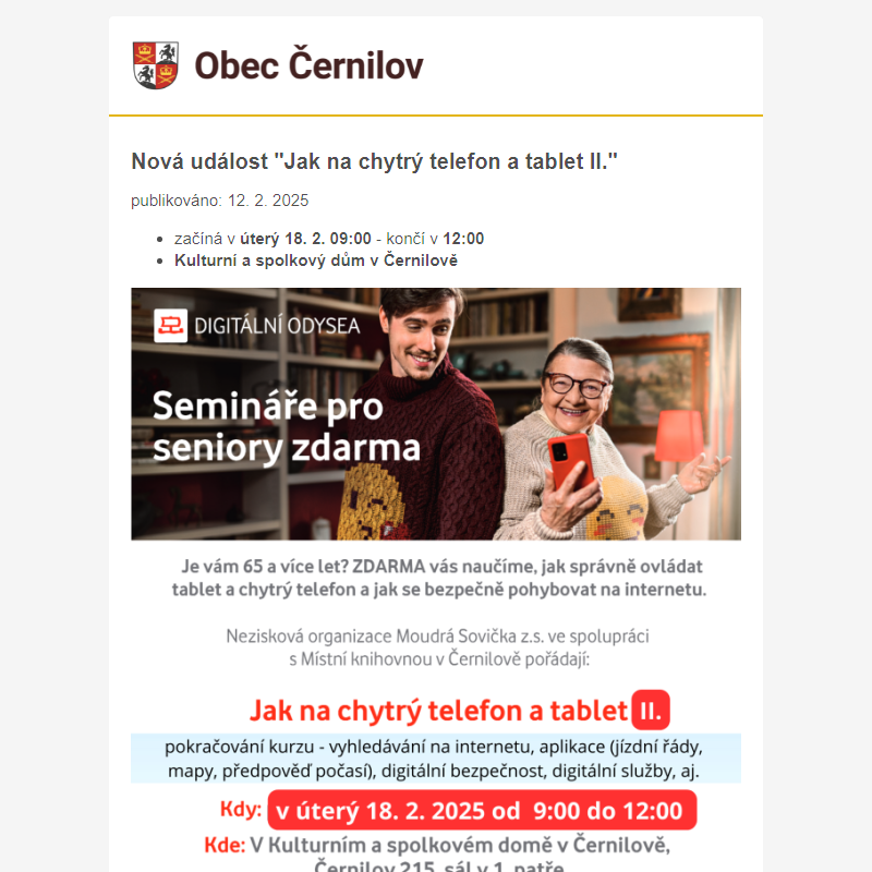 Nová událost 