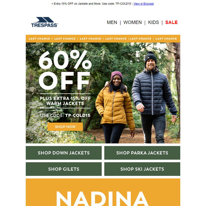 Last Chance __ Up to 60% OFF Warm Jackets
