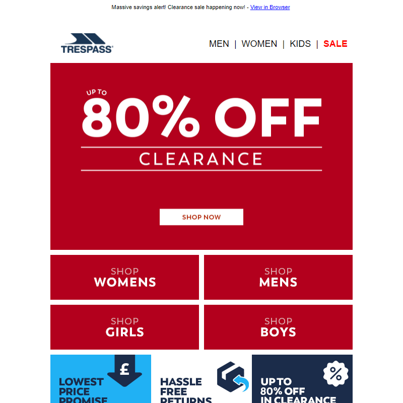 _ Up to 80% Off Clearance