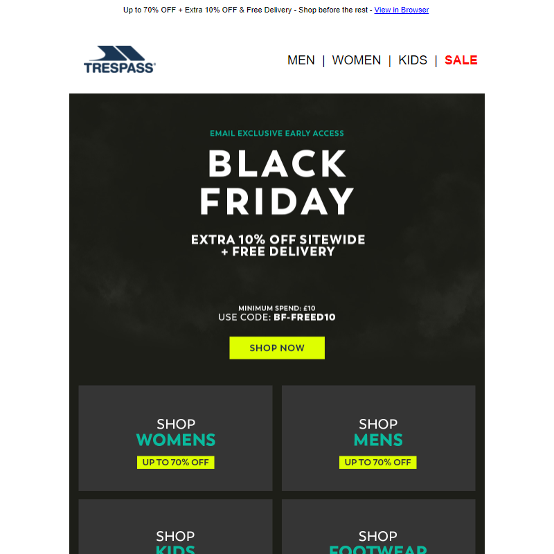 BLACK FRIDAY _ Your Exclusive Early Access