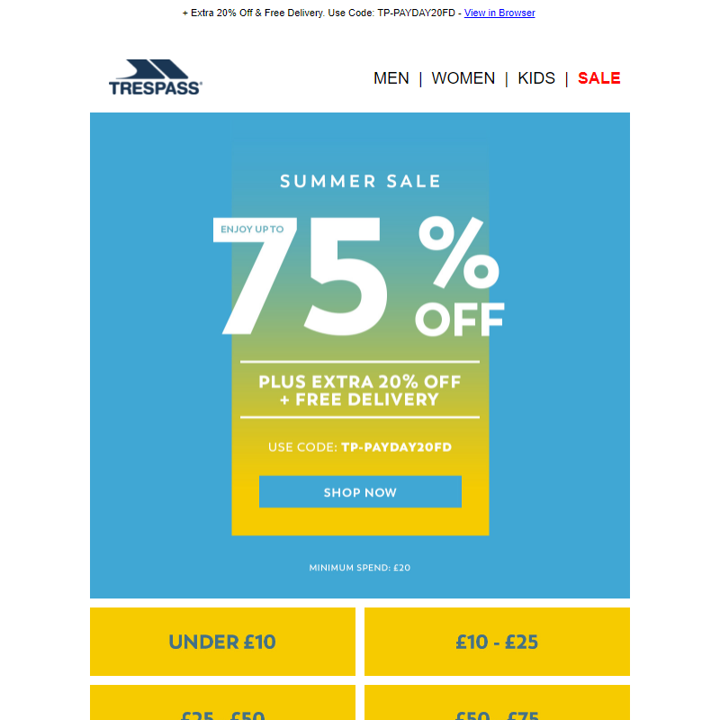 Summer Sale _ Up to 75% OFF