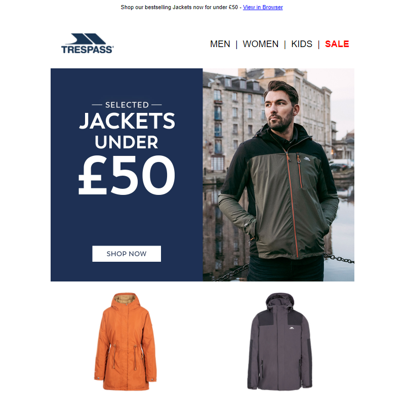 Under _50 | Selected Jackets
