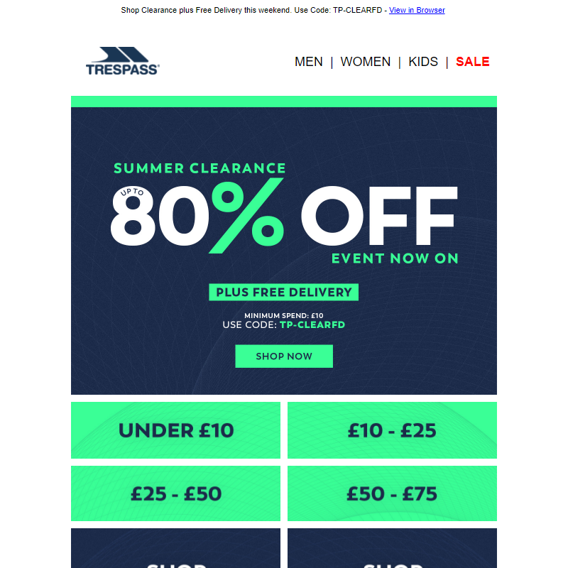 Up to 80% Off Payday Deals