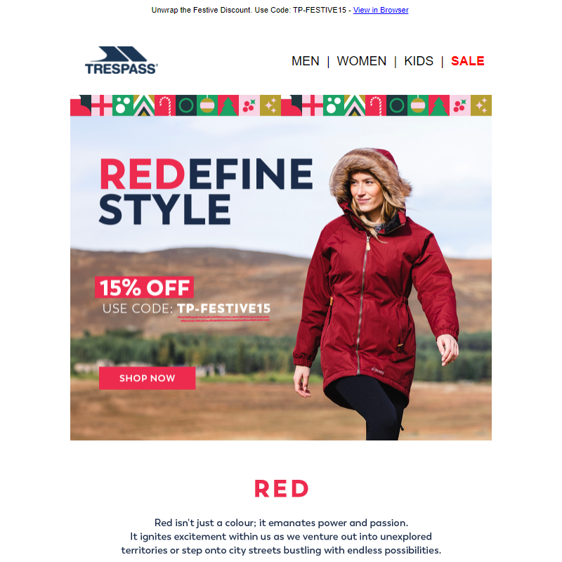 REDefine Style _ Extra 15% Off this Season
