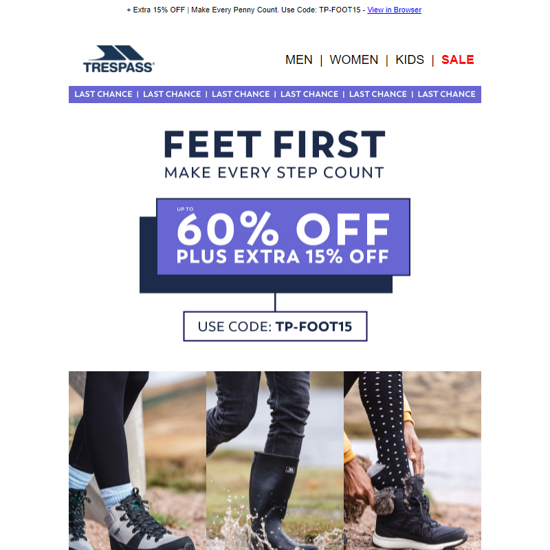 Last Chance _ Up to 60% OFF Footwear