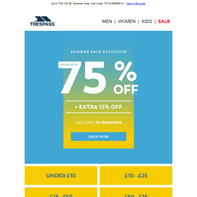 SALE _ Extra 15% OFF