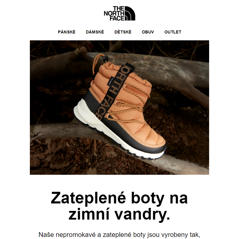 Zateplené boty na zimní vandry