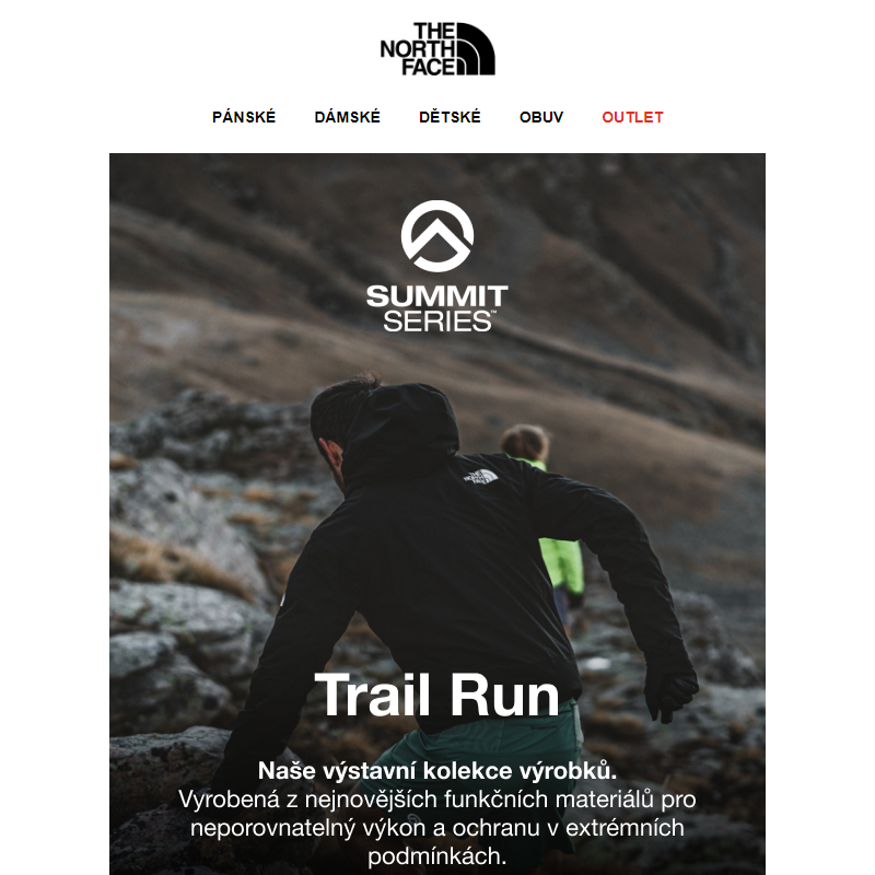 Novinky: kolekce Summit Series pro trailové běhání