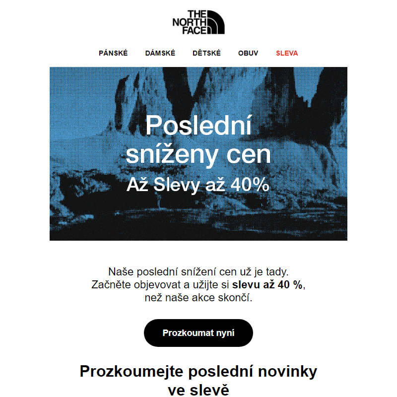 POSLEDNÍ snížení cen: sleva až 40 % _