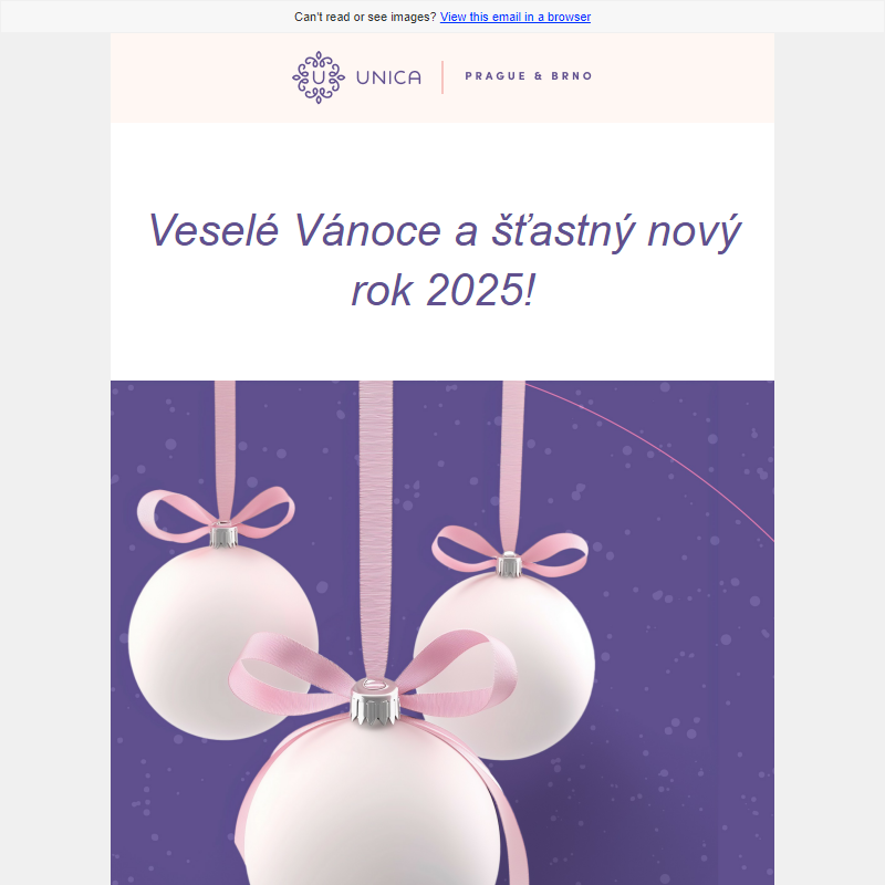 Veselé Vánoce a šťastný nový rok 2025!