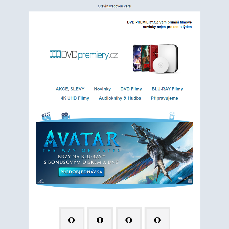 Avatar 2 na DVD a Blu-ray v prodeji již od 5.7. - DVD-PREMIERY.CZ