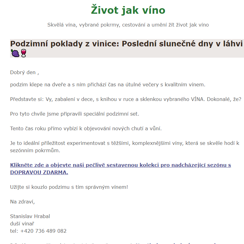 _ Podzim ve skleničce: Objevte naše speciální víno.