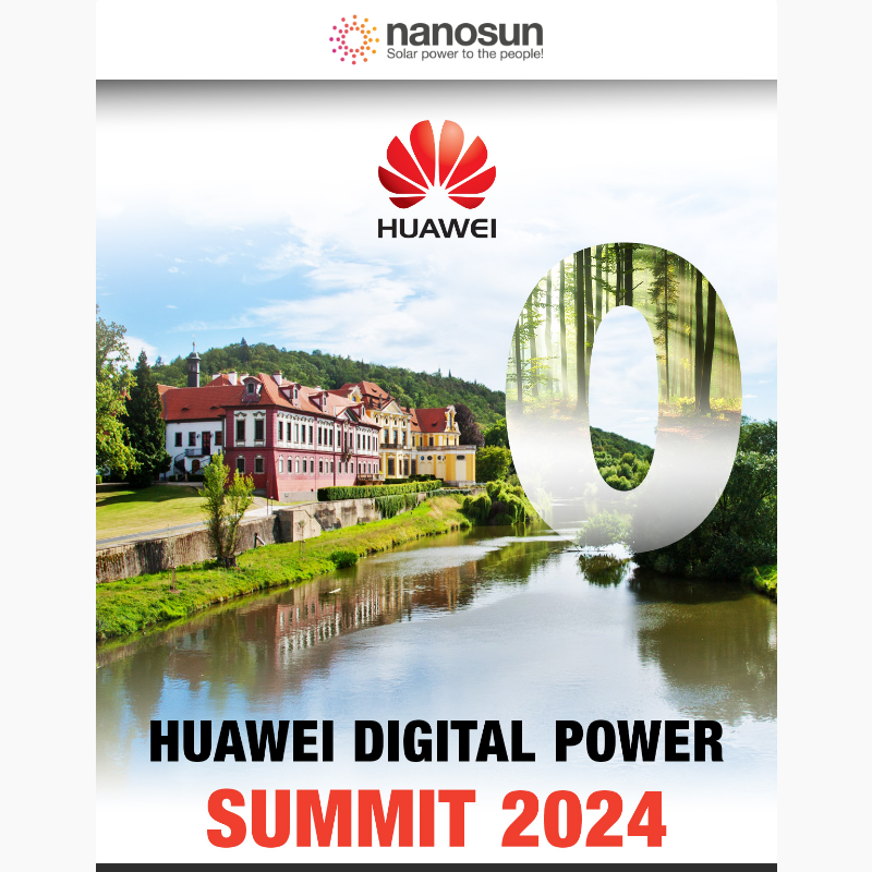 Připojte se k Huawei Digital Power Summit 2024! __