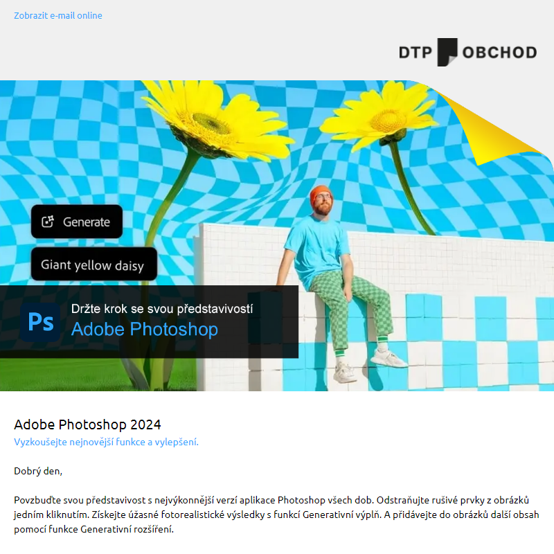Adobe Photoshop: Vyzkoušejte nejnovější funkce a vylepšení