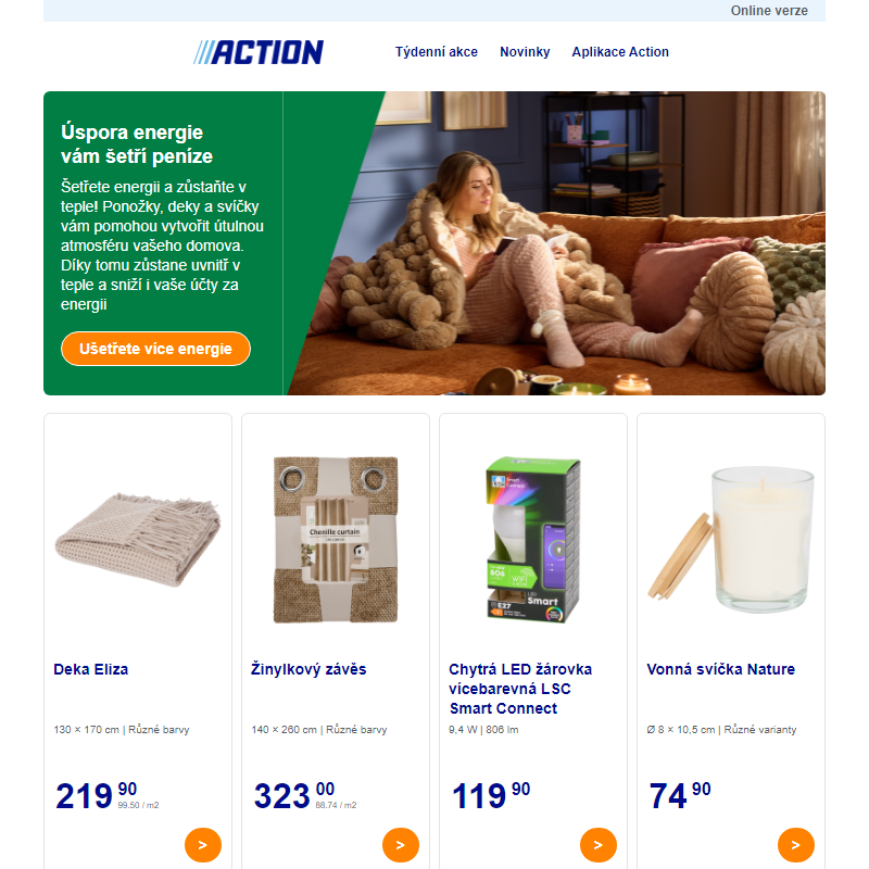 Ušetřete na spotřebě energie i rozpočtu na dárky!