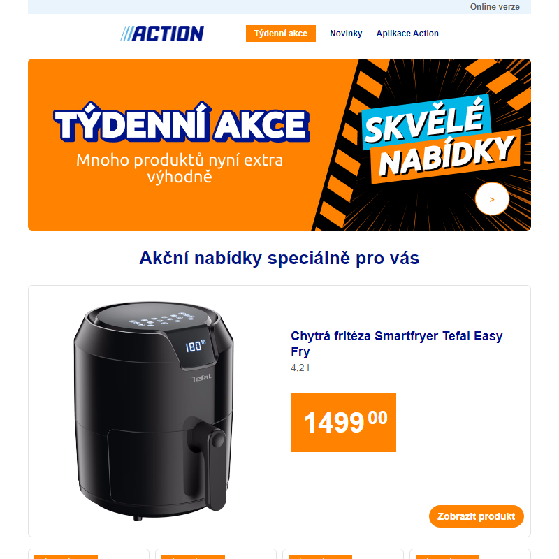 Naše týdenní akce od středy 27. listopadu