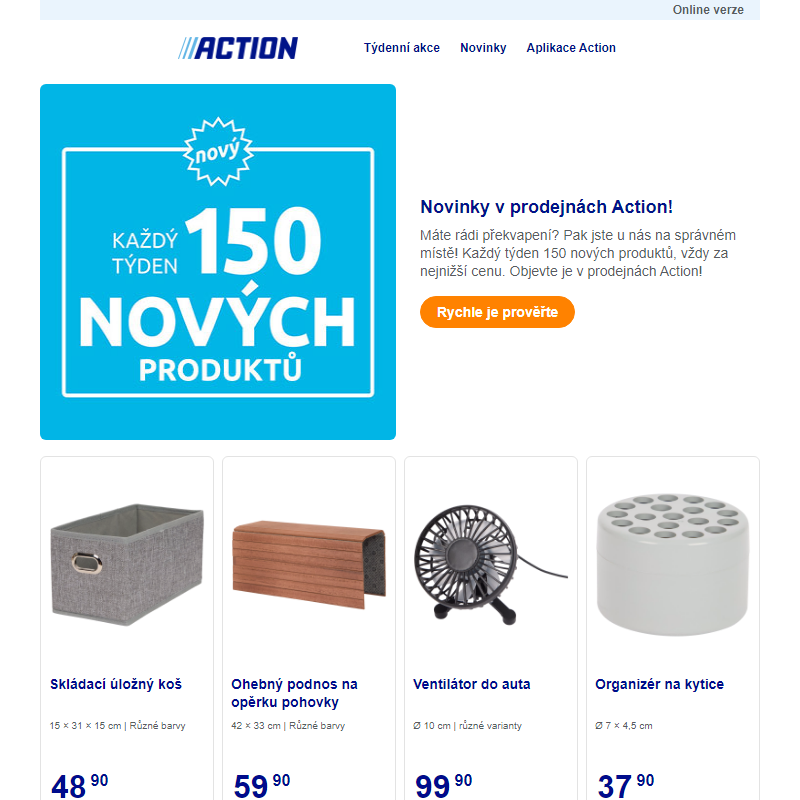 Nechte se překvapit našimi nejnovějšími produkty!