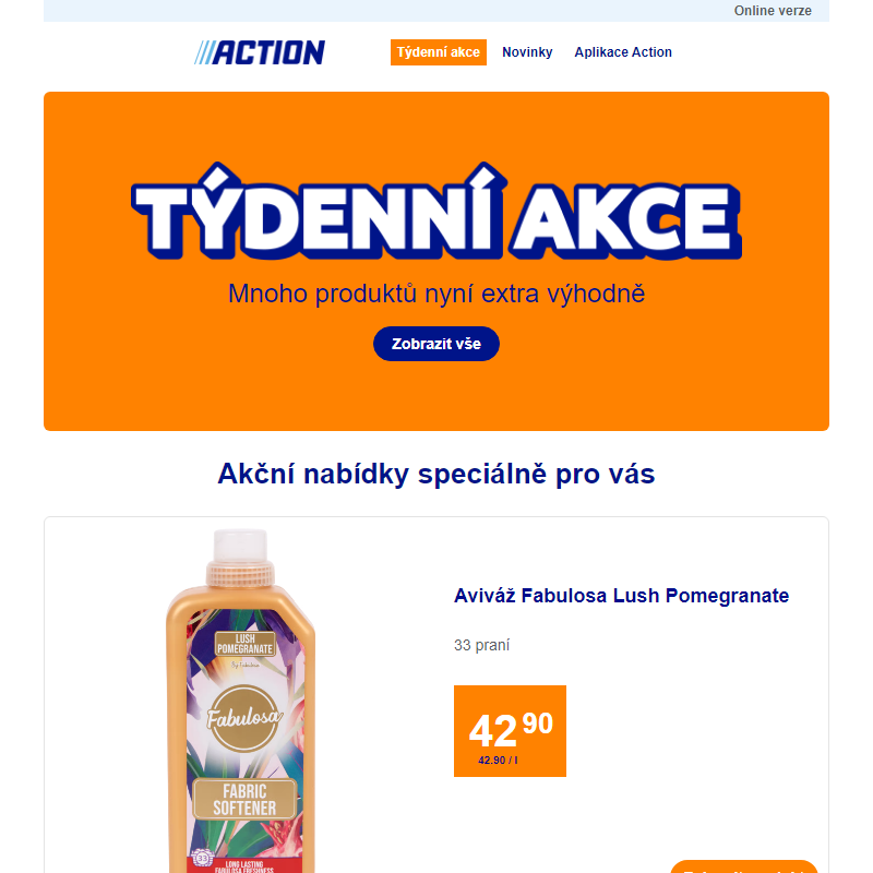 Naše týdenní akce od středy 11. června