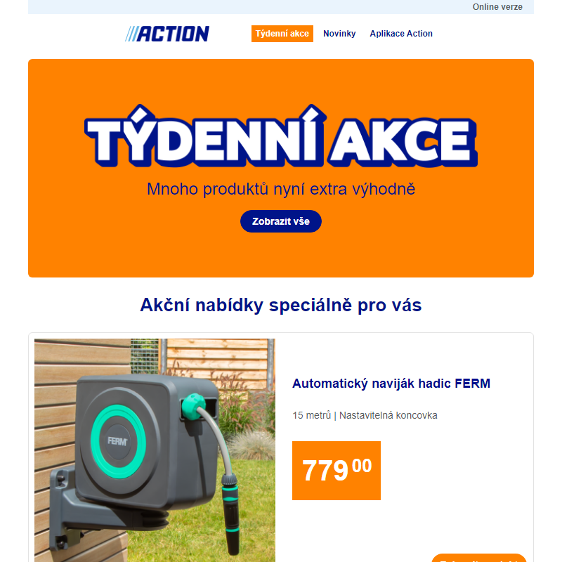 Naše týdenní akce od středy 28. května