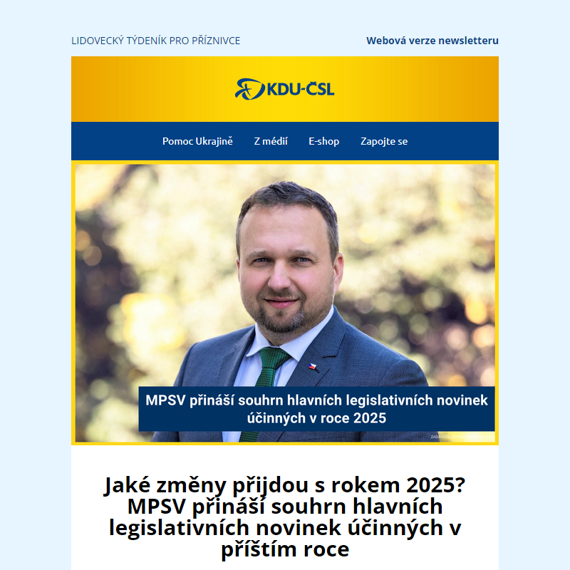 MPSV shrnuje hlavnĂ­ legislativnĂ­ zmÄ›ny pro pĹ™Ă­ĹˇtĂ­ rok