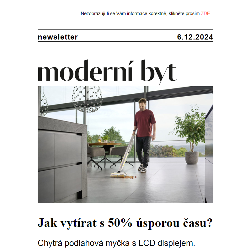 Newsletter - Moderní byt