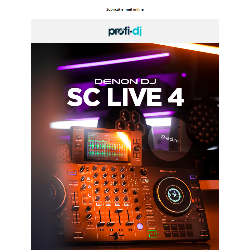 Denon DJ SC LIVE 4 je zpět _