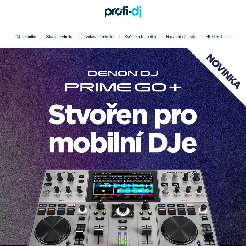 Co nového přináší Denon DJ PRIME GO+? Zjistěte více uvnitř! ___